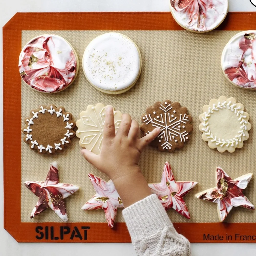 2 x SILPAT T 23 Williams & Sonoma Silicone Baking Mats set LIKE NEW CONDITION
